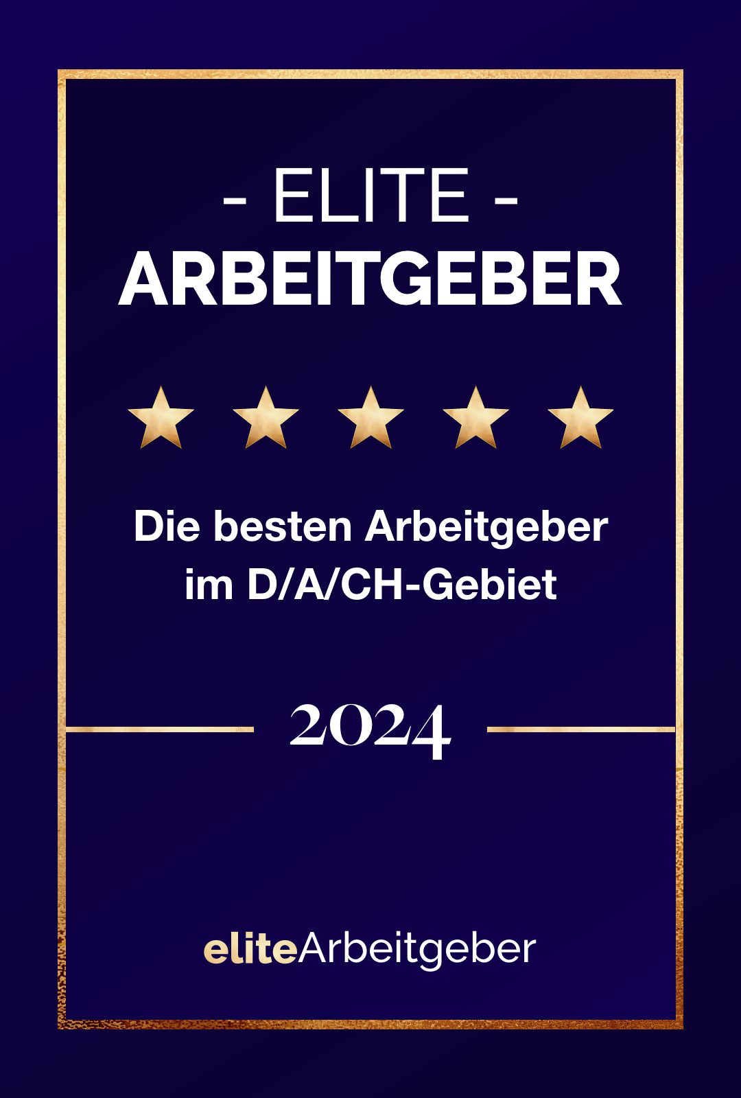 Elite Arbeitgeber Zertifikat